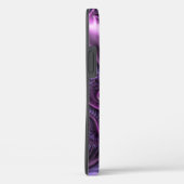Coques Case-Mate iPhone Vivid Cool Abstrait rose violet Fractal Art Spiral (Verso / Droite)