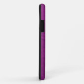 Coques Case-Mate iPhone Vivid Magenta Cuir (Dos/Droite)