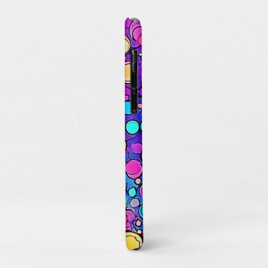 Coques Case-Mate iPhone Vivid Rainbow Bubble Abstraction (Dos/Gauche)