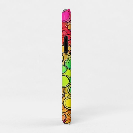 Coques Case-Mate iPhone Vivid Rainbow Bubble Abstraction (Dos/Droite)