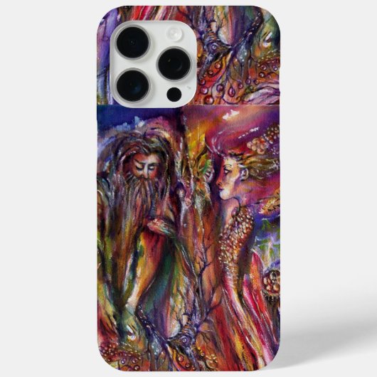 Coques Case-Mate iPhone VIVIEN ET MERLIN Imaginaire rose violet (Verso)