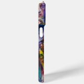 Coques Case-Mate iPhone VIVIEN ET MERLIN Imaginaire rose violet (Verso / Droite)