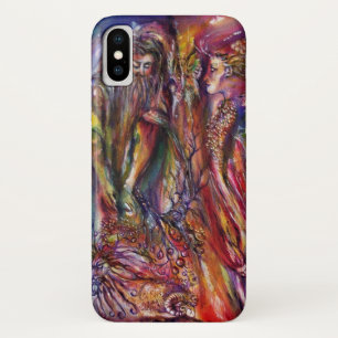 Coque Case-Mate Pour iPhone VIVIEN ET MERLIN Imaginaire rose violet