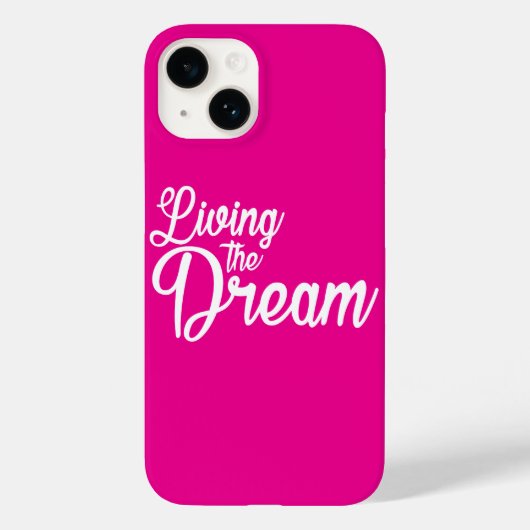 Coques Case-Mate iPhone Vivre Le Rêve Inspiration Motivationnelle (Verso)