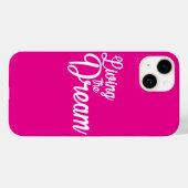 Coques Case-Mate iPhone Vivre Le Rêve Inspiration Motivationnelle (Verso (horizontal))