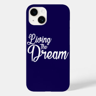 Coque Pour iPhone 14 Vivre Le Rêve Inspiration Motivationnelle