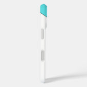 Coques Case-Mate iPhone Vivre ma vie bienheureuse Aqua Blue (Verso / Droite)