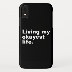 Case-Mate iPhone Case Vivre ma vie la plus agréable.