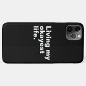 Coques Case-Mate iPhone Vivre ma vie la plus agréable. (Dos (Horizontal))