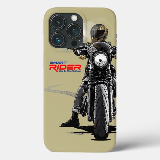 Coques Case-Mate iPhone Vivre pour Rouler | (Verso)