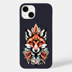Coque Pour iPhone 14 Vixen avec design HOT rose