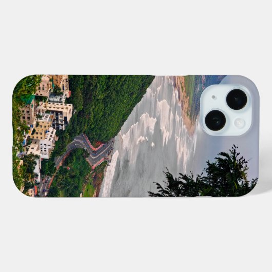 Coques Case-Mate iPhone Vizag vue de la plage de kailasgiri (Verso (horizontal))