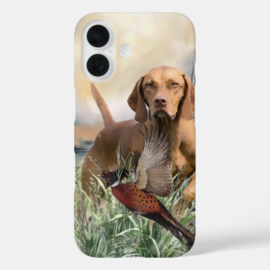 Coques Case-Mate iPhone Vizsla & faisan (Verso)