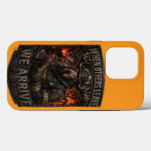 Coques Case-Mate iPhone VLLC When Others Leave We Arrive Firefighter Moose (Verso (horizontal))