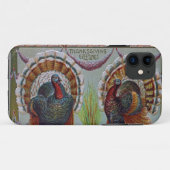 Coques Case-Mate iPhone Vœux de Thanksgiving 1906 (Dos (Horizontal))
