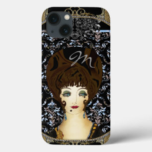 Case-Mate iPhone Case Voici Brunette Beauté Monogramme
