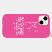 Coques Case-Mate iPhone Voici le dessin d'un chat (Verso (horizontal))