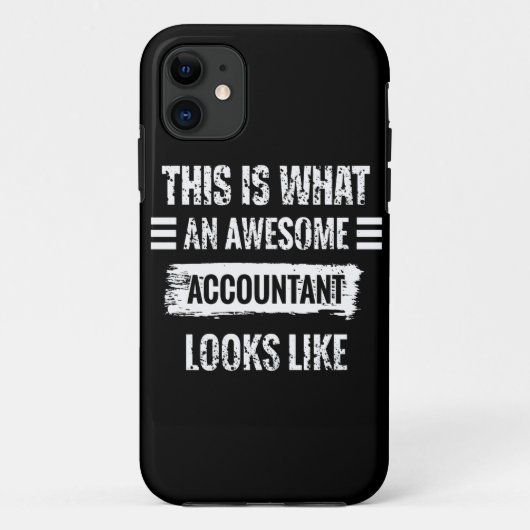 Coques Case-Mate iPhone Voilà À Quoi Ressemble Un Comptable Génial (Dos)