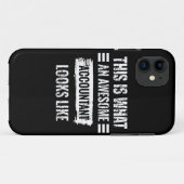 Coques Case-Mate iPhone Voilà À Quoi Ressemble Un Comptable Génial (Dos (Horizontal))