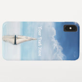 Coques Case-Mate iPhone Voile calme avec ciel bleu (Dos (Horizontal))