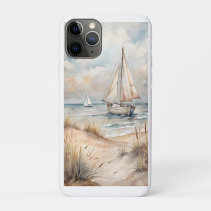Case-Mate iPhone Case Voile côtière aquarelle paisible