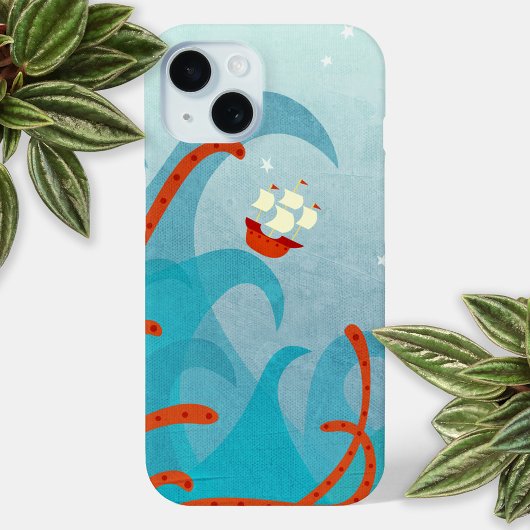 Coques Case-Mate iPhone Voile Sea Monster Adventure