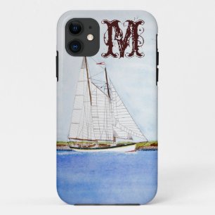 Etui iPhone Case-Mate Voilier Bateau Voilier Océan Monogramme IPHONE 5 C
