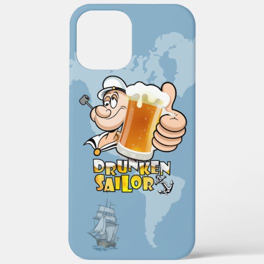 Coques Case-Mate iPhone Voilier ivre | (Verso)