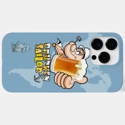 Coques Case-Mate iPhone Voilier ivre | (Verso (horizontal))