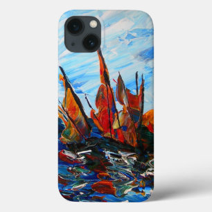 iPhone 13 Coque Voiliers au port a bainet 2009