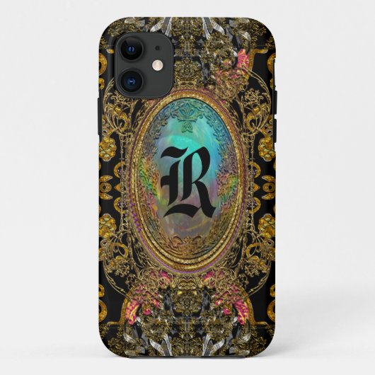 Coques Case-Mate iPhone Voitbanne Beau Monogramme Unique Romantique (Dos)
