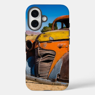 Coques iPhone 16 Voiture ancienne et abandonnée à Solitaire, Namibi