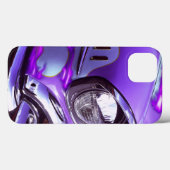 Coques Case-Mate iPhone Voiture classique : Chevrolet avec hotte flamboyan (Verso (horizontal))