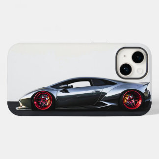Coque Pour iPhone 14 voiture super sport sur iphone14 case maté couvert