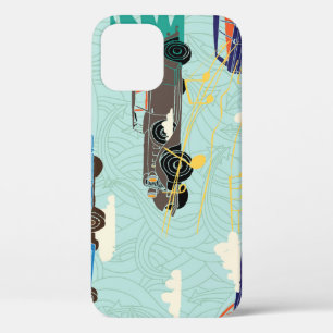 Case-Mate iPhone Case Voitures anciennes : Ciel nuages Motif