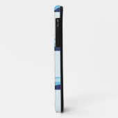 Coques Case-Mate iPhone voitures bleues vintage (Dos/Gauche)