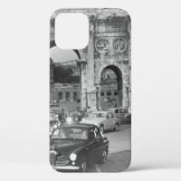 Voitures et monuments anciens Rome Italyvintage, c