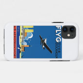 Coques Case-Mate iPhone Vol au-dessus de Stockholm (Dos (Horizontal))