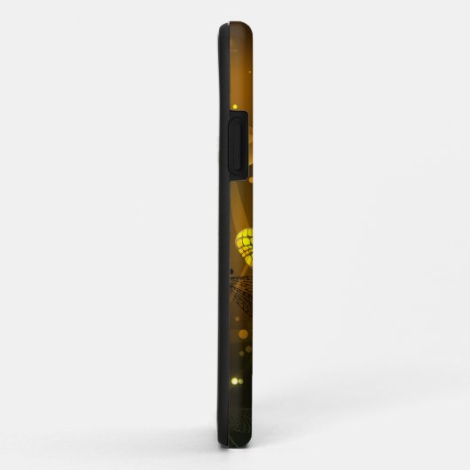 Coques Case-Mate iPhone Vol de libellule verte lumineuse (Dos/Droite)