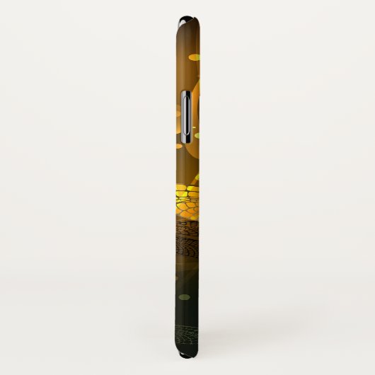 Coques Case-Mate iPhone Vol de libellule verte lumineuse (Dos/Droite)