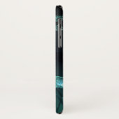 Coques Case-Mate iPhone Vol de libellule verte lumineuse (Dos/Gauche)