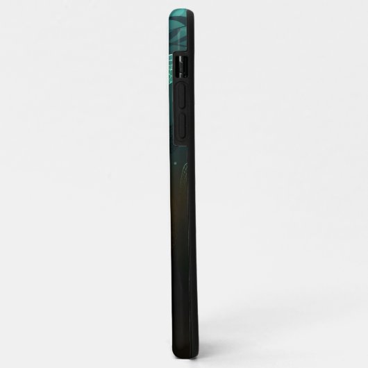 Coques Case-Mate iPhone Vol de libellule verte lumineuse (Dos/Gauche)