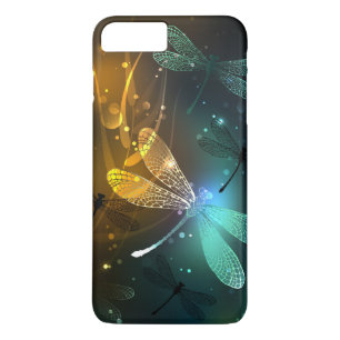 Case-Mate iPhone Case Vol de libellule verte lumineuse