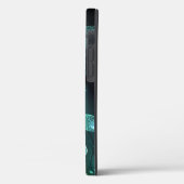 Coques Case-Mate iPhone Vol de libellule verte lumineuse (Verso / Gauche)