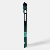 Coques Case-Mate iPhone Vol de libellule verte lumineuse (Verso / Gauche)