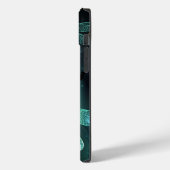 Coques Case-Mate iPhone Vol de libellule verte lumineuse (Verso / Gauche)