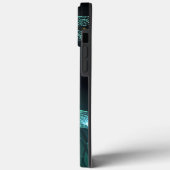 Coques Case-Mate iPhone Vol de libellule verte lumineuse (Verso / Gauche)