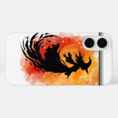 Coques Case-Mate iPhone Vol De L'Ombre D'Embre (Verso (horizontal))