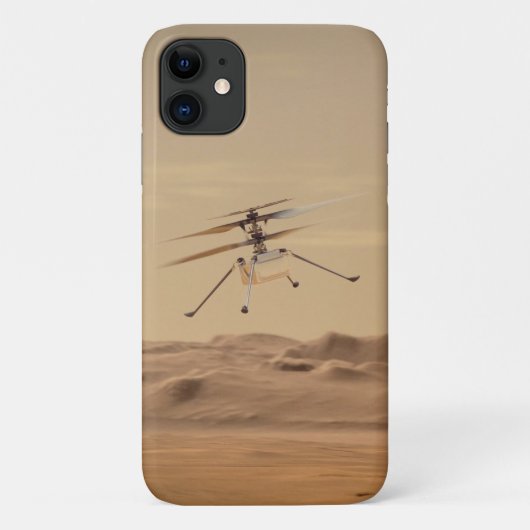 Coques Case-Mate iPhone Vol d'hélicoptère Mars Ingéniity (Dos)