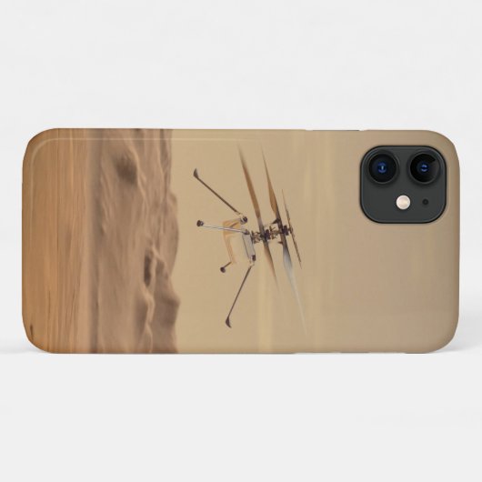 Coques Case-Mate iPhone Vol d'hélicoptère Mars Ingéniity (Dos (Horizontal))